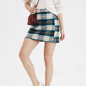 Plaid Mini Skirt